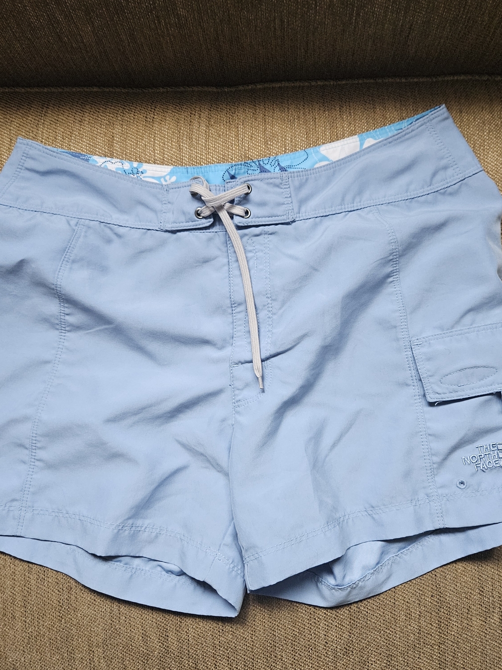 The North Face Light Blue Women's Swim/Board Shorts
